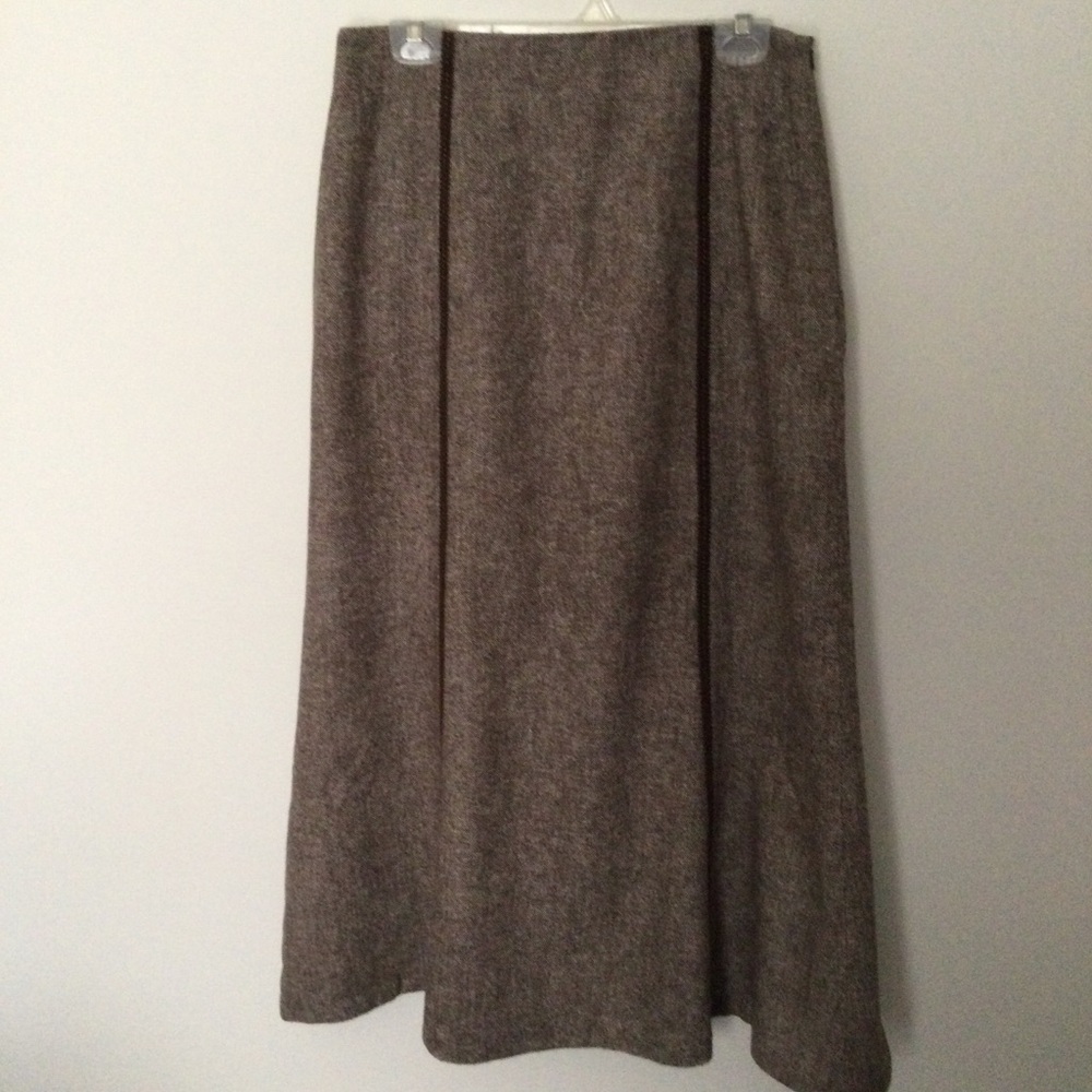 Chic Brown Pencil Skirt for Women